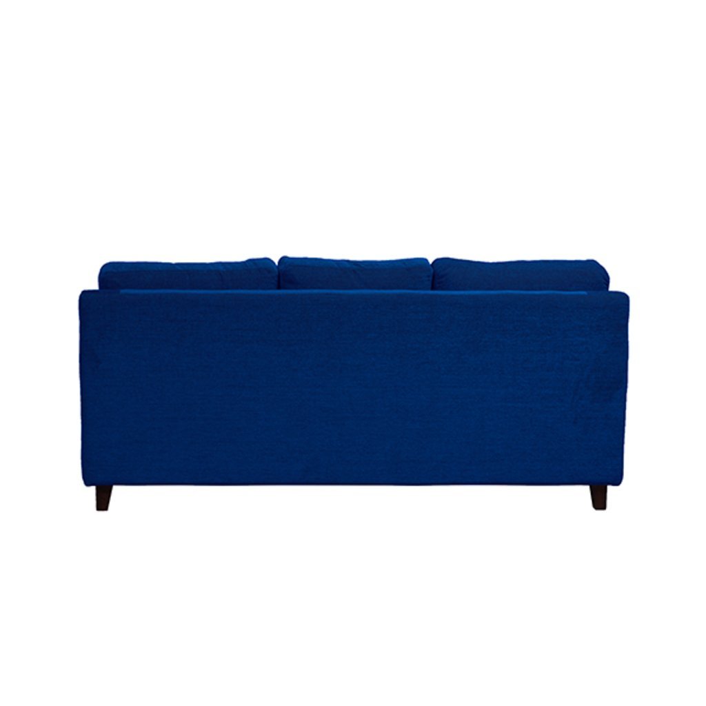 Ribery Fabric Sofa 3Seater (Blue)